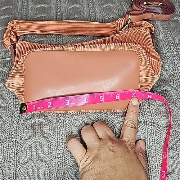 Nwt A New Day Coral Rose Handbag - Picture 9 of 11